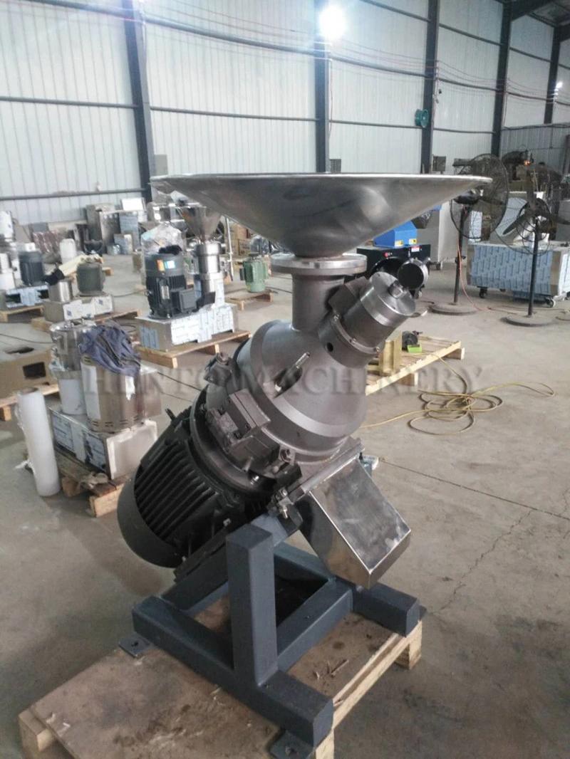 Automatic Electric Ultra-micro Grinding Peanut Butter Machine / Fine Butter Milling Machine