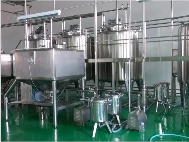 Full Automatic 3000L/H Fresh Juice Production Line