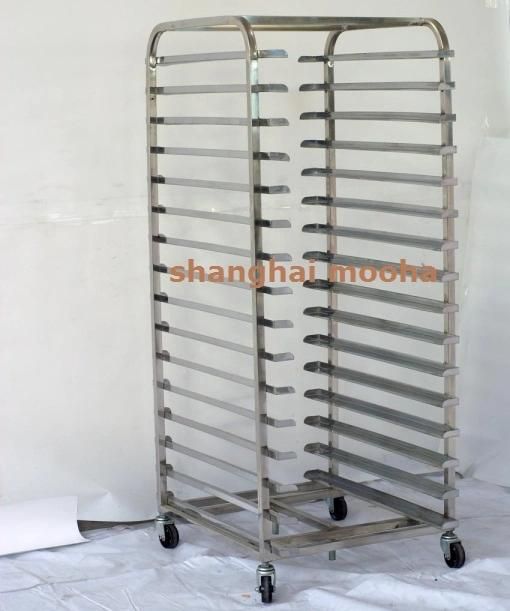 Bakery Baguette Bread Baking Rack Oven Cart Trolley