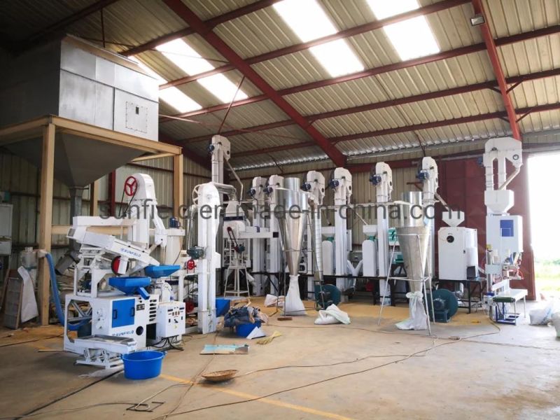 15tpd Auto Combined Paddy Parboiled Rice Plant Rice Milling Machine Price Complete Grain Processing Equipment