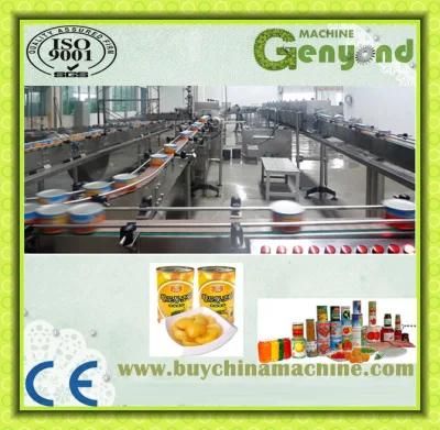 Complete Full Automatic Canned Fruit Machine