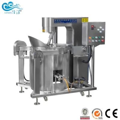 Industrial Steam Heated Cooking Mixer Machine for Snack Food Processing Approved by Ce SGS