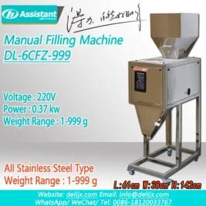 Manual Tea Bag Filling Machine Tea Pouch Filler Equipment Dl-6cfz-999