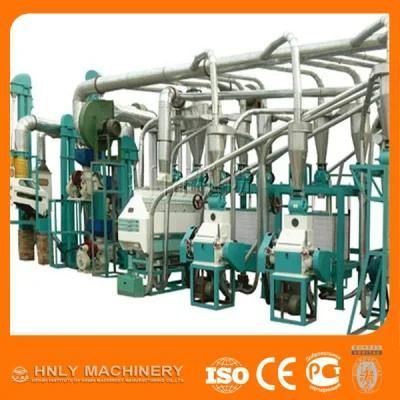 China Supplier Maize Flour Mill/Small Scale Flour Mill Machinery/Corn Flour Milling ...