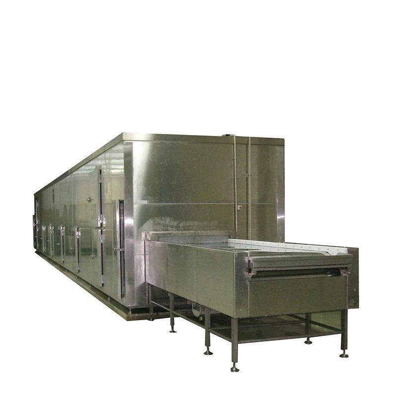 IQF Commercial Tunnel Quick Freezer Blast Freezing Spiral Freezer Machine for Seafood