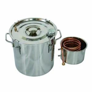 New 8gal Home Copper Pipe Distillers for Alcohol Distillation Equipment