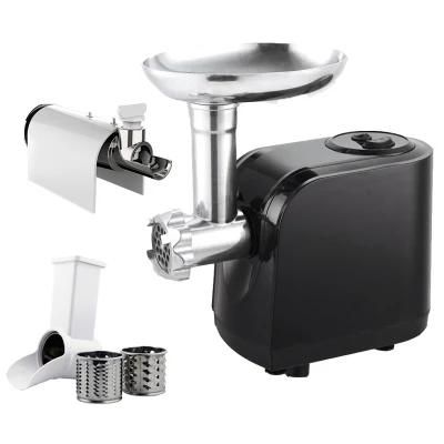 Commercial Electric Meat Grinder with Sausage Kubbe Shredding Slicing and Grinder