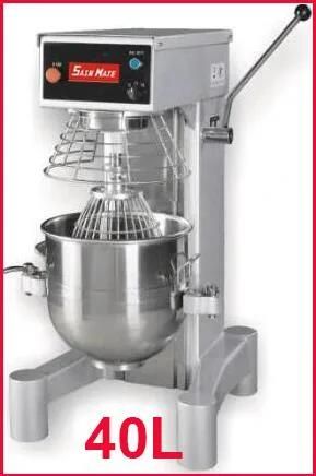 Stainless Steel 1500W 45 Liter 40litre Planetary Mixer 40L Planetary Mixer 500watts Confectionery 40 Quart Capacity Planetaria