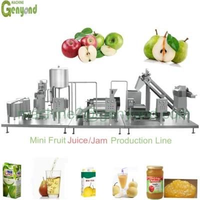 Fruit Juice Production Line / Juice Filling Machine / Orange Juice Processing Plant