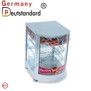 Snack Food Warmer Showcase and Warming Hot Dog Case Display Showcase for Sale