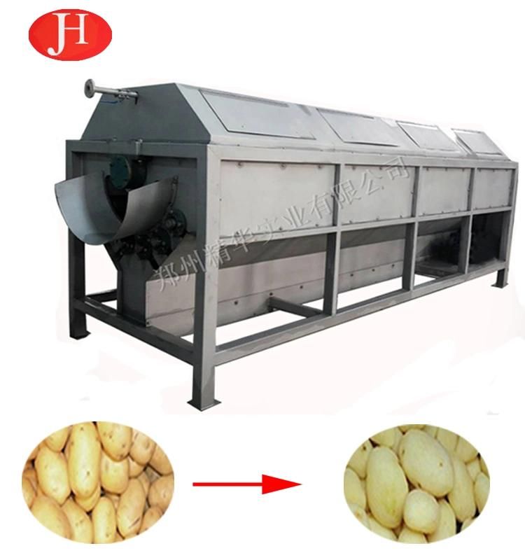 Potato Peeler Machine High Effective Peeling Equipment Raw Flour Production Line