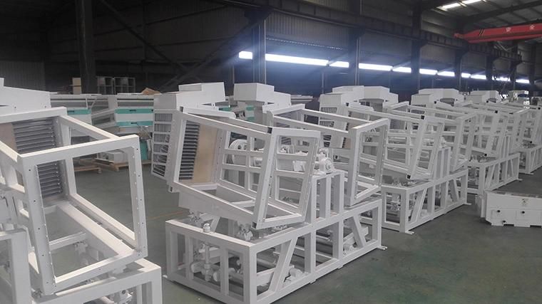 Rice Milling Processing Machine Husk Gravity Vibrating Screening Double Body Paddy Separator Machine