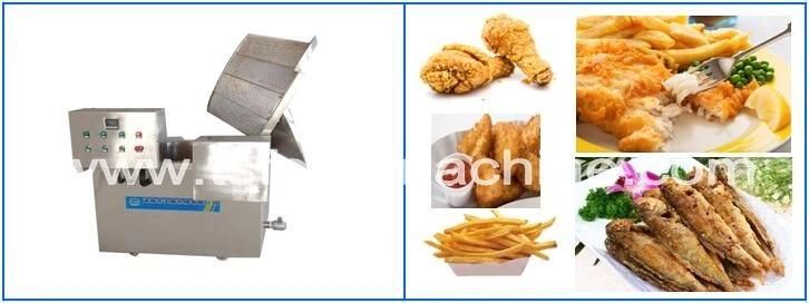 Automatic Stirring Temperature-Controlled French Fries Fryer Frying Machine and Making Machine