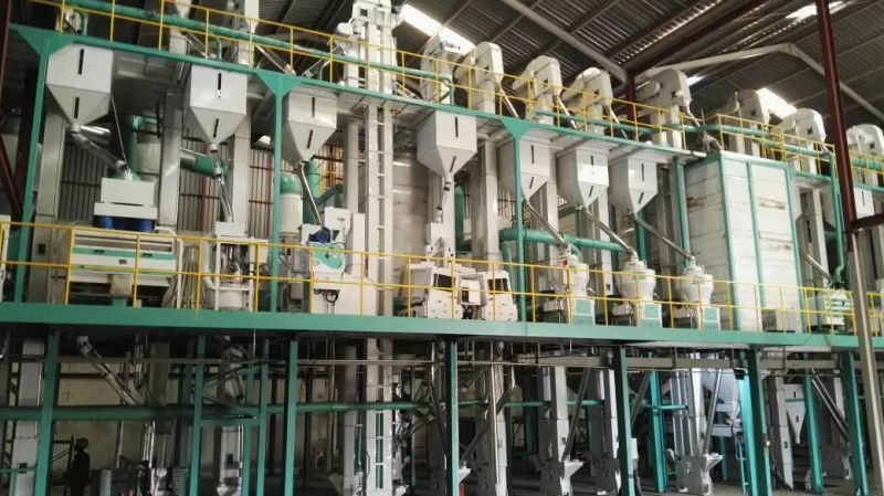 Full Automatic 1tph 200tpd Rice Mill Plant Rice Milling Machine