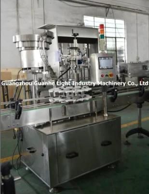 Automatic Glass Plastic Bag Bottle Washer Filler Caper Labeling Machine Line