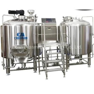 Cassman Steam Heating 1000L Pub Beer Brewery Equipment with Ce Certificate