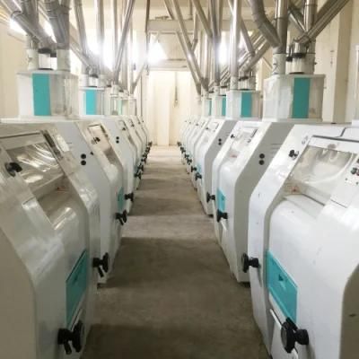 Africa Maize Corn Flour Grits Roller Mill Milling Processing Machinery