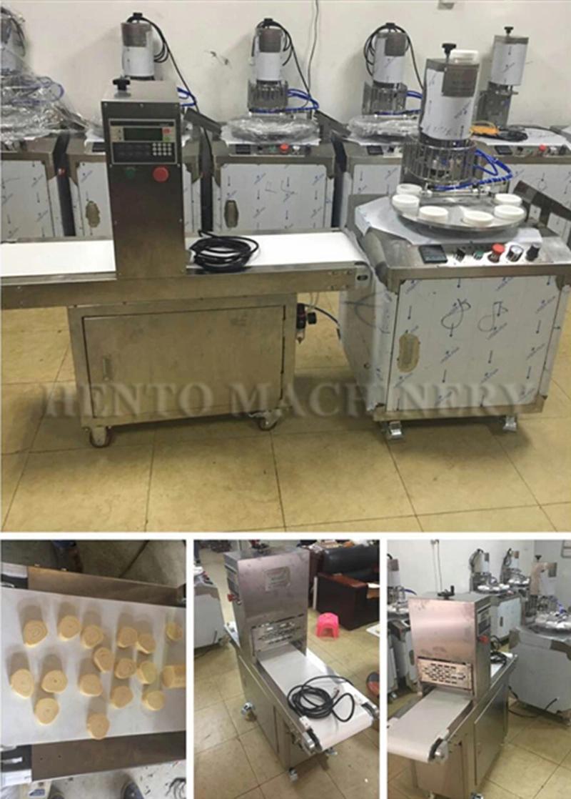 High Efficiency Pineapple Tart Making Machine / Egg Tart Machine Press / Mold Shape Egg Tart Skin Machine Price