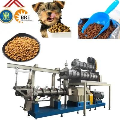 100-2500 Kg/Hr All Ages Kibble Dog Food Making Machine Pet Cat Animal Feed Production Line
