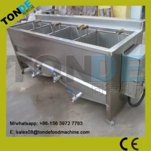 China Manufacture Snack Fryer Machine for Frying Potato Chips and Banana Chips