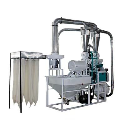 Wheat Maize Corn Grain Flour Milling Making Grinding Machine for Africa Market