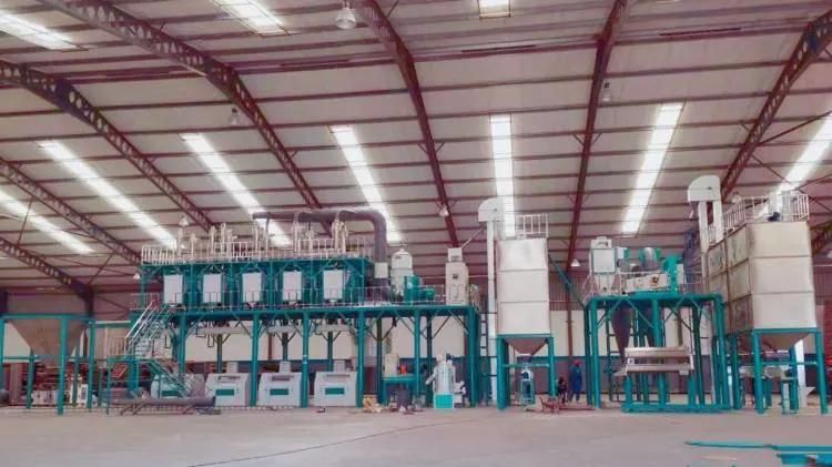 2021 Kenya Running Corn Meal Production Line Plant