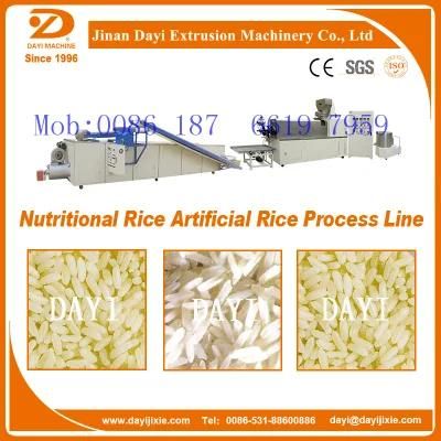 Artifical Rice Nutritional Rice Making Machine Extruder with High Capacity