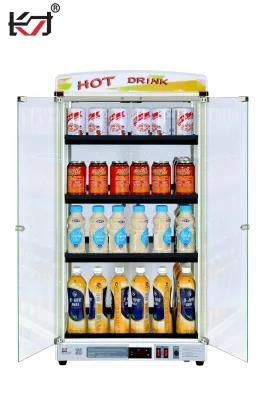 Hsc-96PC Commercial Countertop Hot Drinks Heating Showcase Cabinet Small Electric Beverage ...