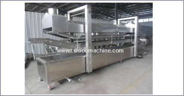 Gas Heating Snack Food Vegetable Croquette Frying Machine