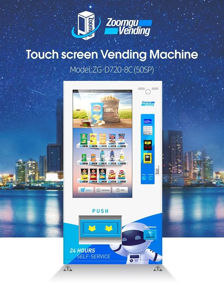 Zoomgu Touch Screen Bottle Vending Equipment
