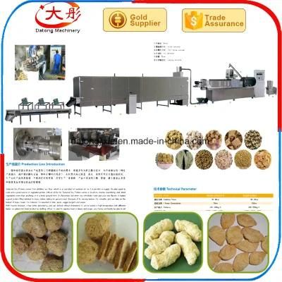 High Yield Tvp Peanut Protein Meat Extruder Machine