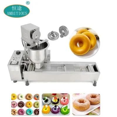 Electric Donut Maker Commercial for Production Doughnut Making Frying Machine