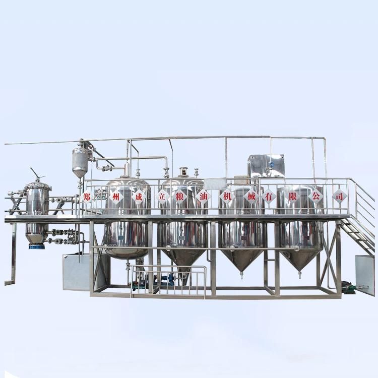 Cooking Oil Press/Refinery/Extraction Machine for Make Coconut/Palm/Soybean/Rice Bran/Peanut/Sunflower/Sesame/Olive