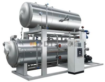 Full Automatic Water Immersion Retort/Sterilizer/Autoclave for Flexible Packaging Meat