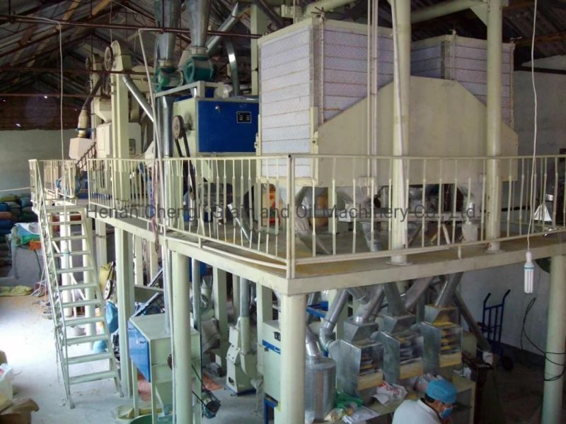 100t/24 Hrs High Quality Maize Milling Processing Plant