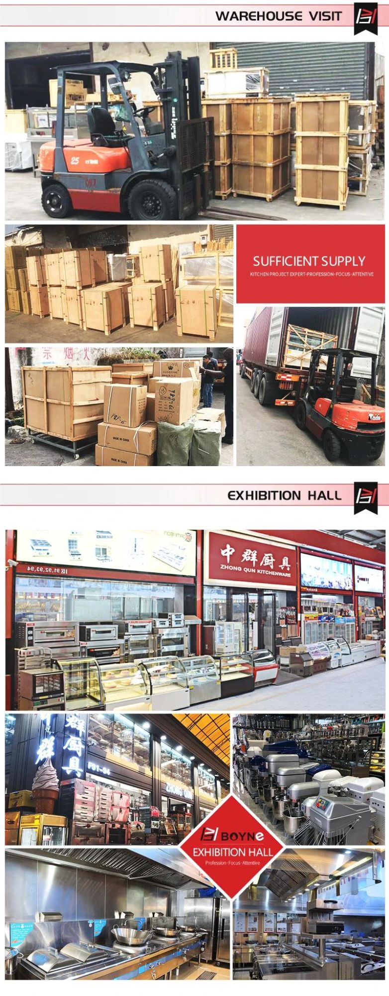 Two Layer Four Trays Gas Bakery Oven for Hotel