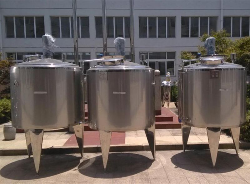 2000L CE Atex Stainless Steel Biorefinery Precipitation Mixing Tank with Agitator