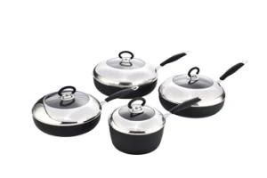Forged Aluminium Short-Blasting Finish Non-Stick Cookeare
