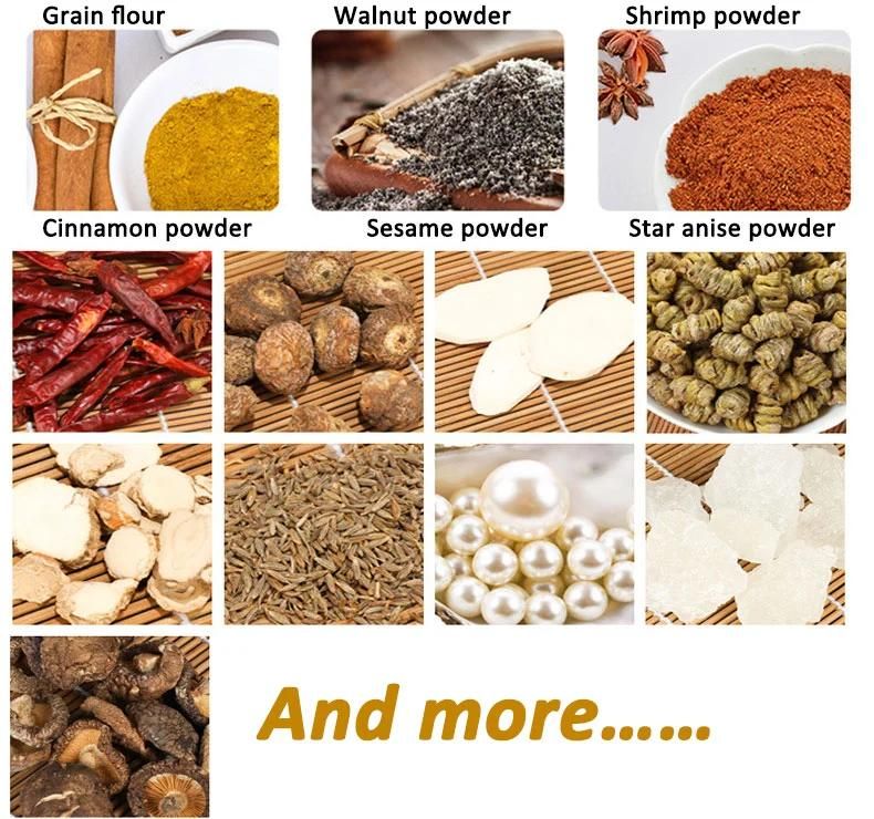 Multifunctional Powder Mills Grinder / Spice Grinding Machine / Herb Grinder Machine
