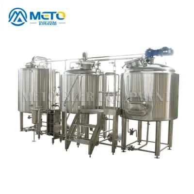 500L Electric Heating Stainless Steel Pub Brewing Beer Machine