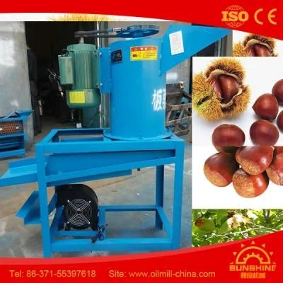 Top Quality 350kg High Practical Chestnut Stab Shell Removing Machine