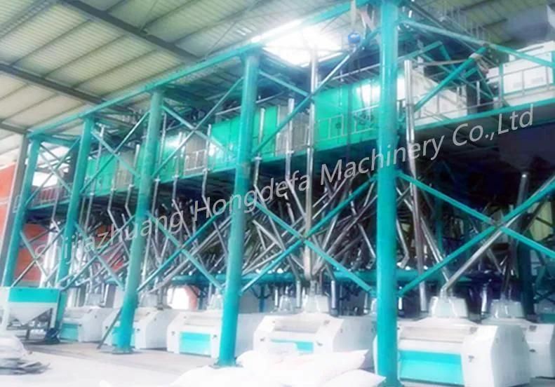 Complete Production Line 150t/24h Wheat Flour Milling Machine