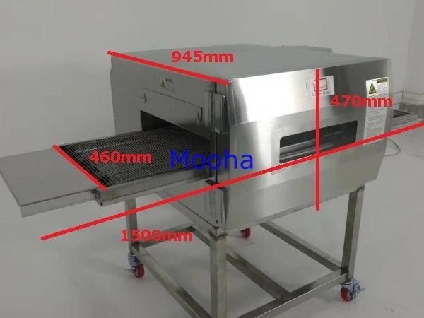 Commercial Pizza Shop Conveyor Pizza Baking Oven Machine