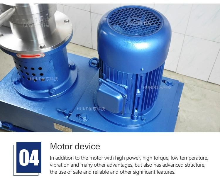 Commercial Nut Butter Milk Making Equipment Cocoa Beans Grinding Colloid Mill