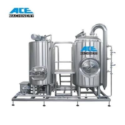 Price of Stainless Steel SS304 1bbl 3bbl 10bbl 15bbl Industrial Brew Kettle