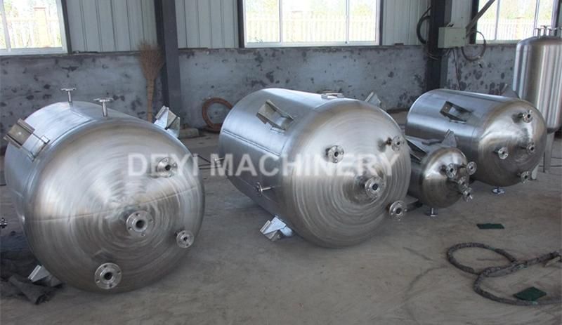 Stainless Steel Fruit Slurry Pre Mixing Tank