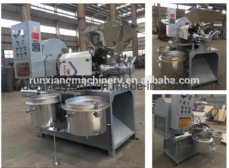 Sesame Peanut Coconut Soybean Olive Small Auto Oil Press Machine