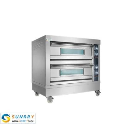 Bakery Kitchen Bread Baking Electric Oven 2 Deck
