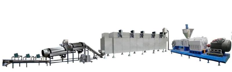 Extruded Corn Rice Snack Food Machine Cereal Puffs Rings Balls Extruder Processing Line