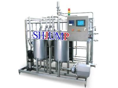 Milk and Juice Uht Plate Sterilizer, 1-10t/H, Automatic and Adjustable Temperature Control